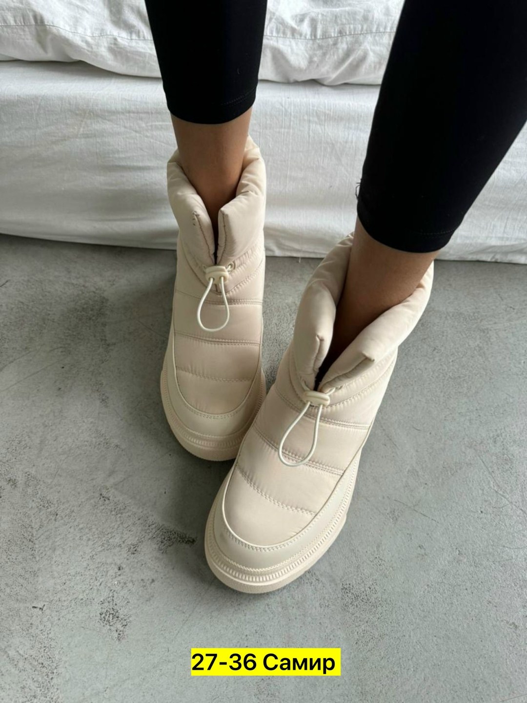 дутики женские,ботинки сапоги,дутики на массивной подошве,, женская зимняя