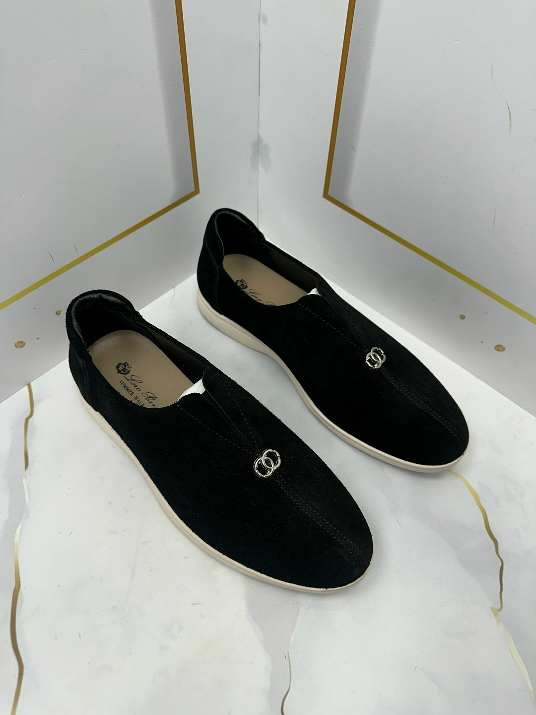 ,лоферы замш, лоферы женские,повседневная ,лоферы loro piana женские