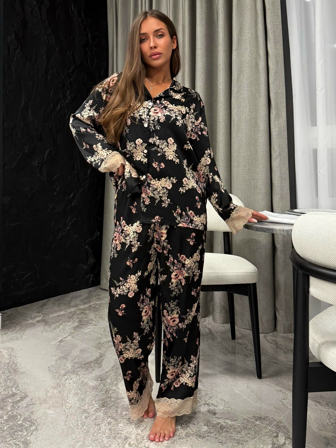 шелковые пижамы,комплект пижама,пеньюар комплект,пижамы женски,одежда для сна