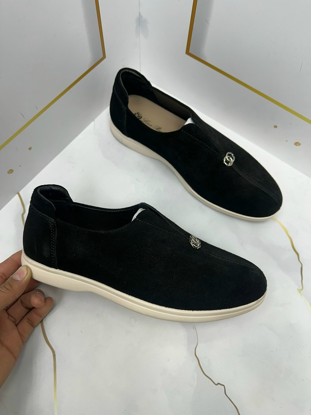 ,лоферы замш, лоферы женские,повседневная ,лоферы loro piana женские