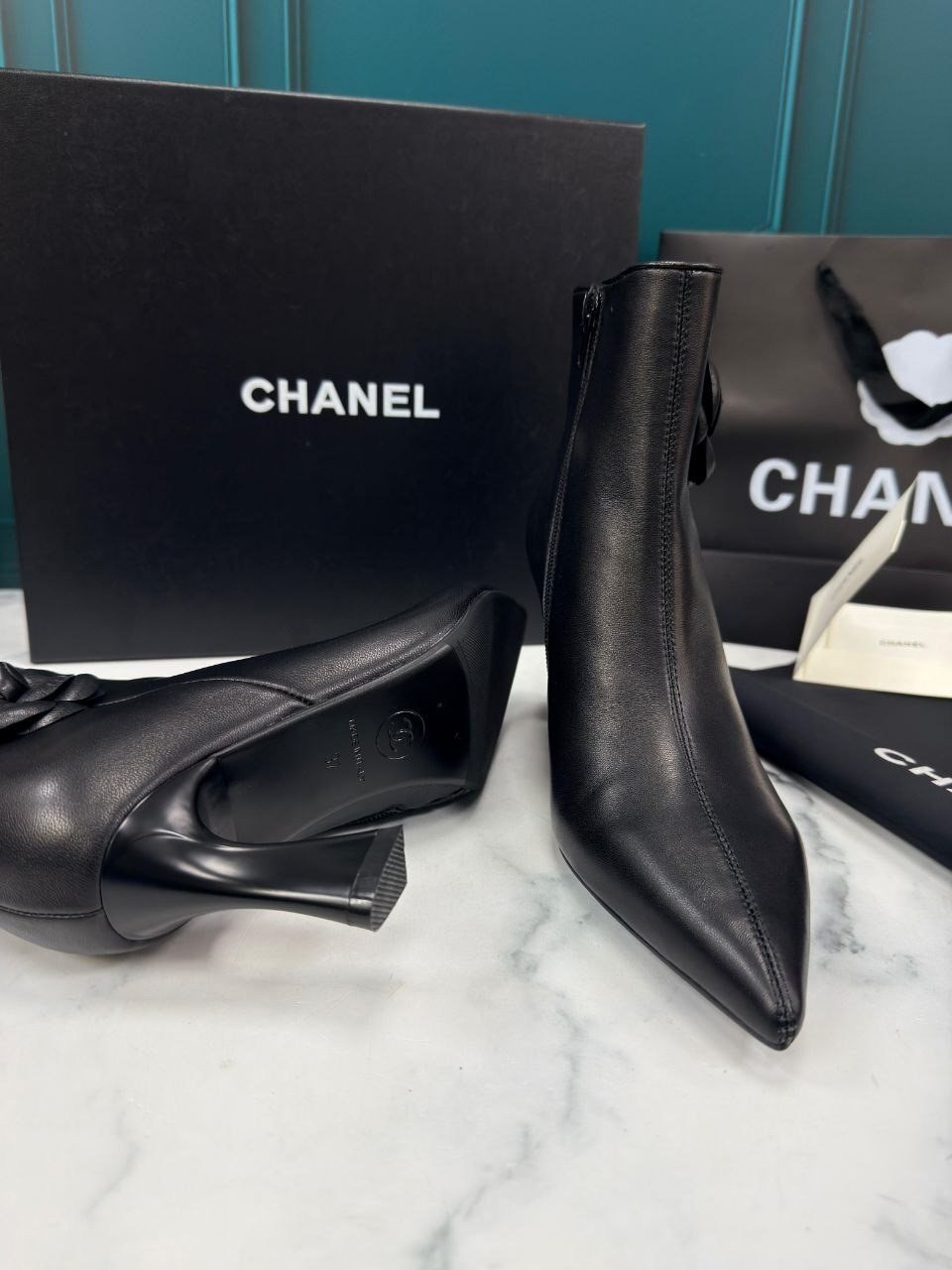 ботильоны chanel,сапоги chanel,шанель  женская,,ботинки chanel