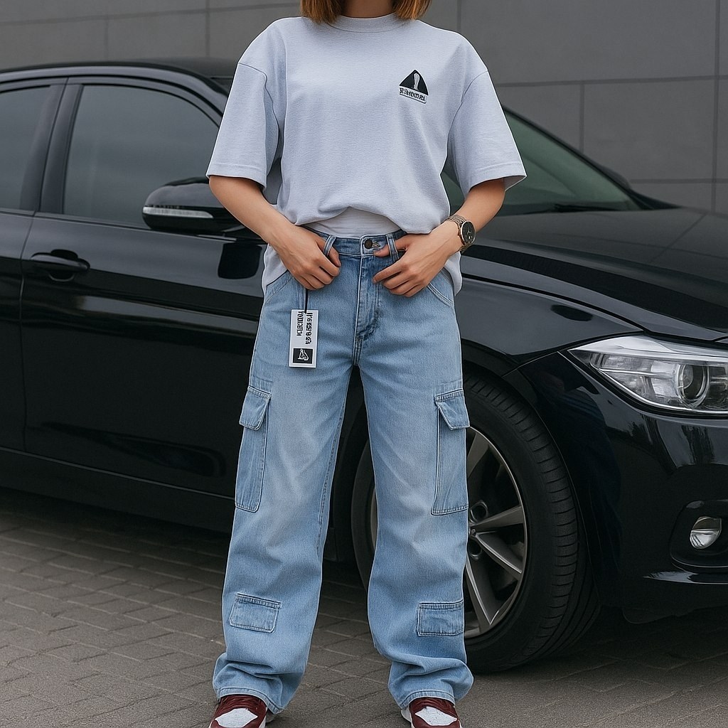 джинсы карго женские широкие,джинсы карго,джинсы карго женские,широкие джинсы карго,джинсовые брюки карго