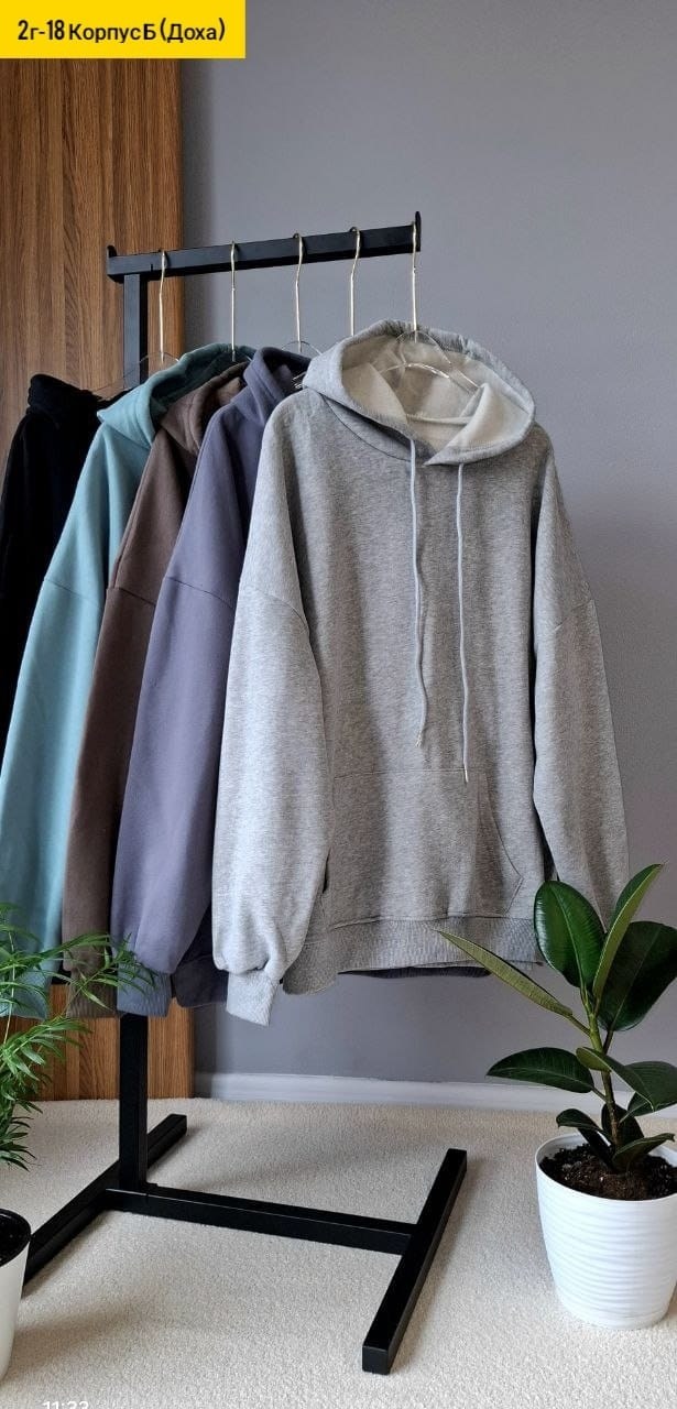 толстовка с капюшоном,однотонная толстовка,толстовка средние,толстовка оверсайз,толстовка в стиле