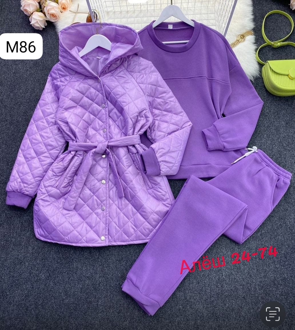 cпортивный костюм женский на флисе,костюм женский тройка,женский костюм на флисе,костюм тройка с курткой,костюм теплый женский