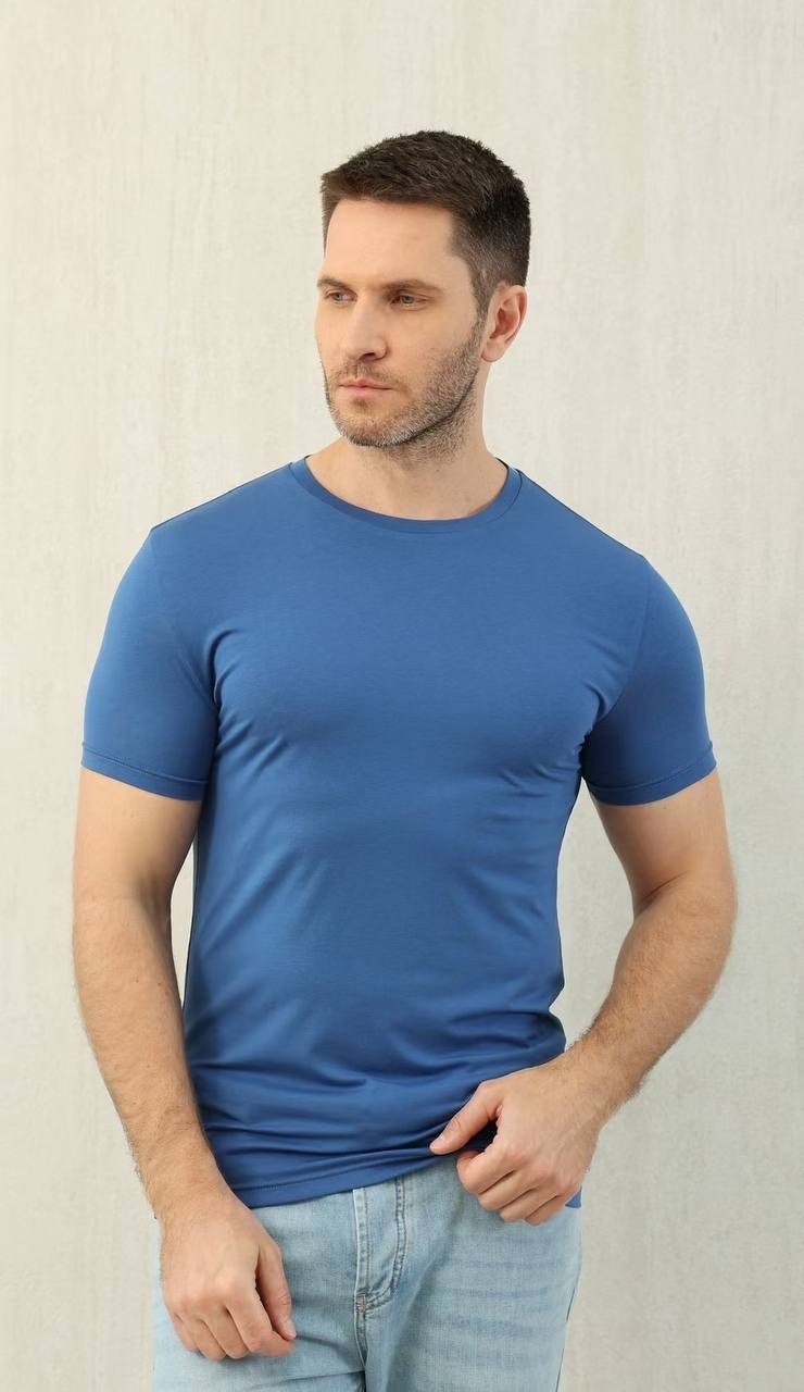 мужская футболка,футболки базовая,футболка,синие футболки,футболка мужская синий