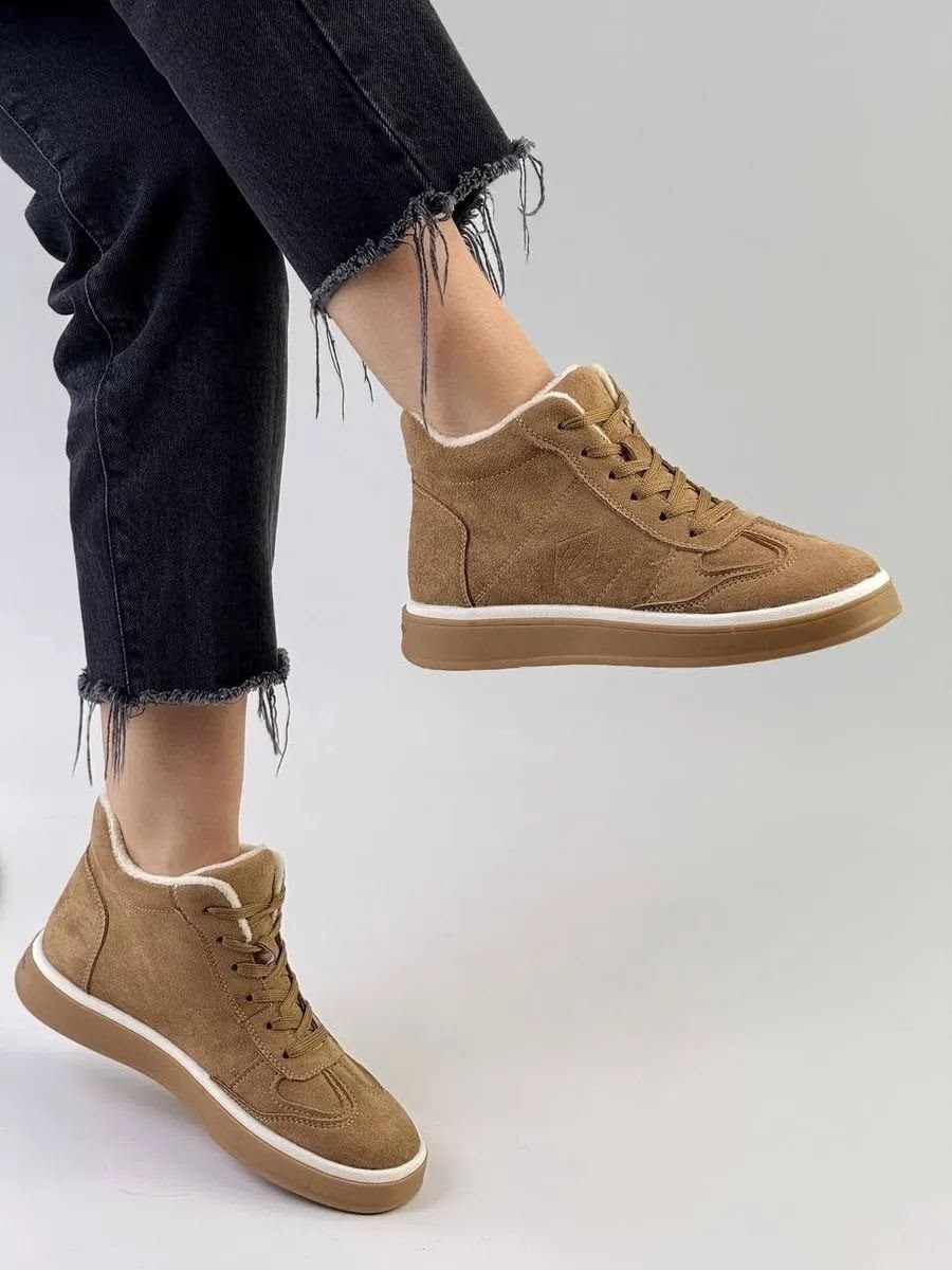 , зимняя,женская зимняя ,кроссовки зимние женские,замшевые кроссовки