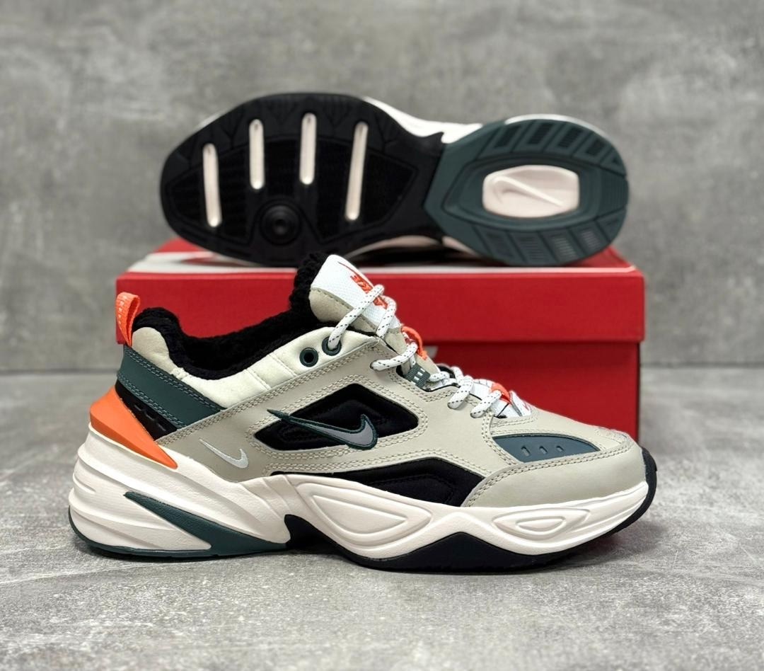 кроссовки nike m 2 k tekno,nike m 2 k tekno,nike m2k tekno light bone/turf orange,nike tekno,кроссовки