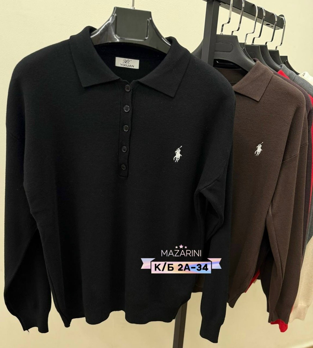 кофта женская,свитер с воротником поло,свитеры модные,поло свитер,джемпер поло женский