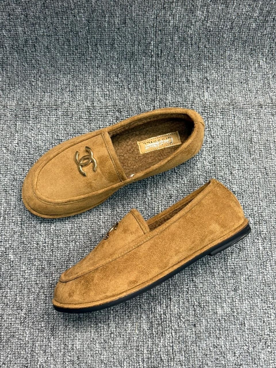 лоферы chanel,,женские лоферы chanel,лоферы шанель,замшевые лоферы