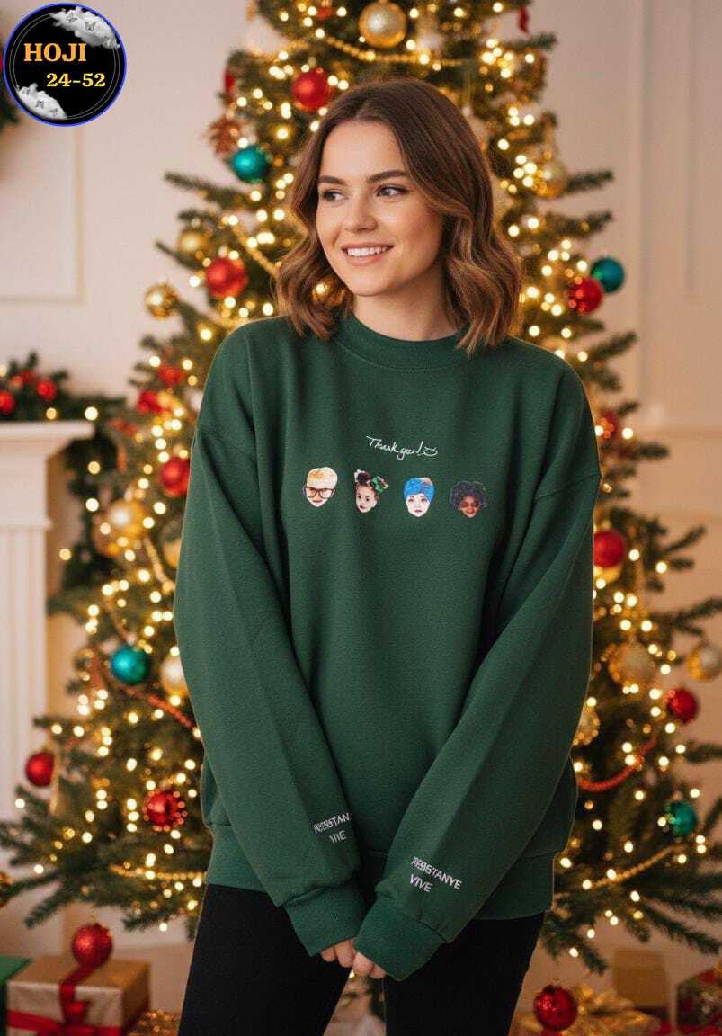 свитшот женская,зеленый свитшот,свитшот классический,повседневный свитшот,свитшот и толстовка