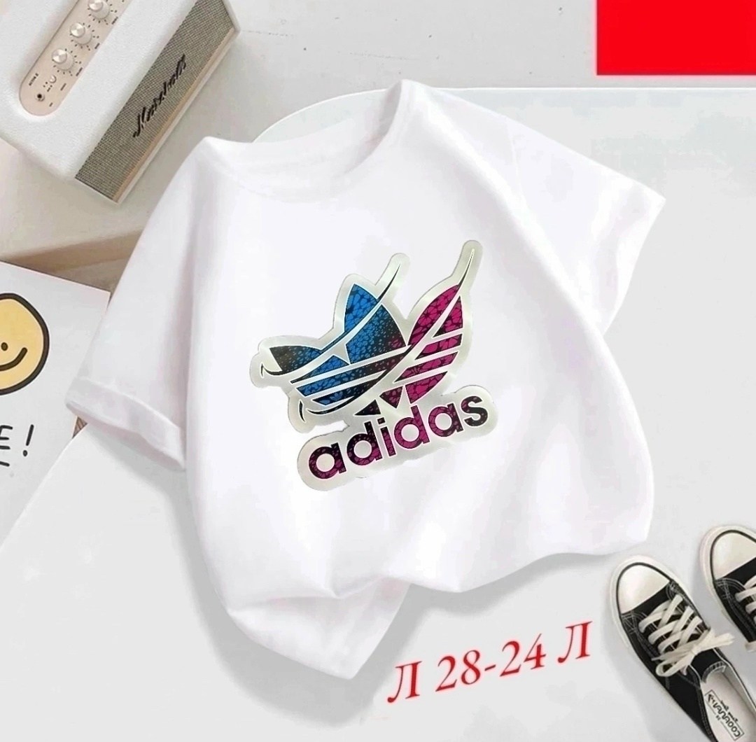 детские футболки,футболки для девочки,футболки адидас,детская футболка,детская футболка с принтом