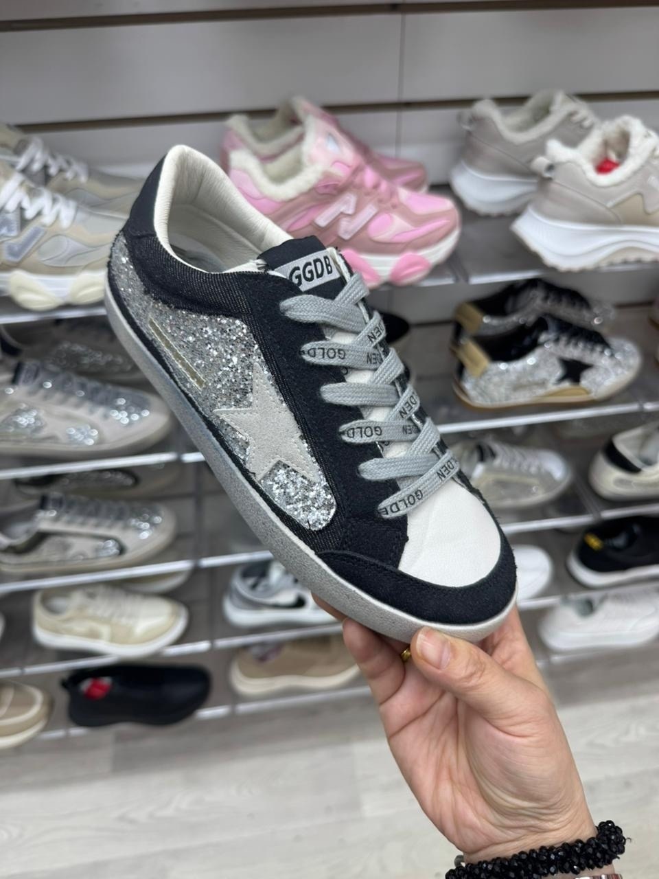 golden goose кеды блестящие черные,golden goose кеды черные,golden goose чёрные кроссовки,кроссовки golden goose,