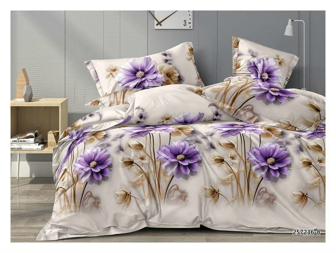 постельное белье комплект,комплект постельного белье евро,постельного белья,комплект двуспального постельного белья,кпб ромашки (1.5 -сп)