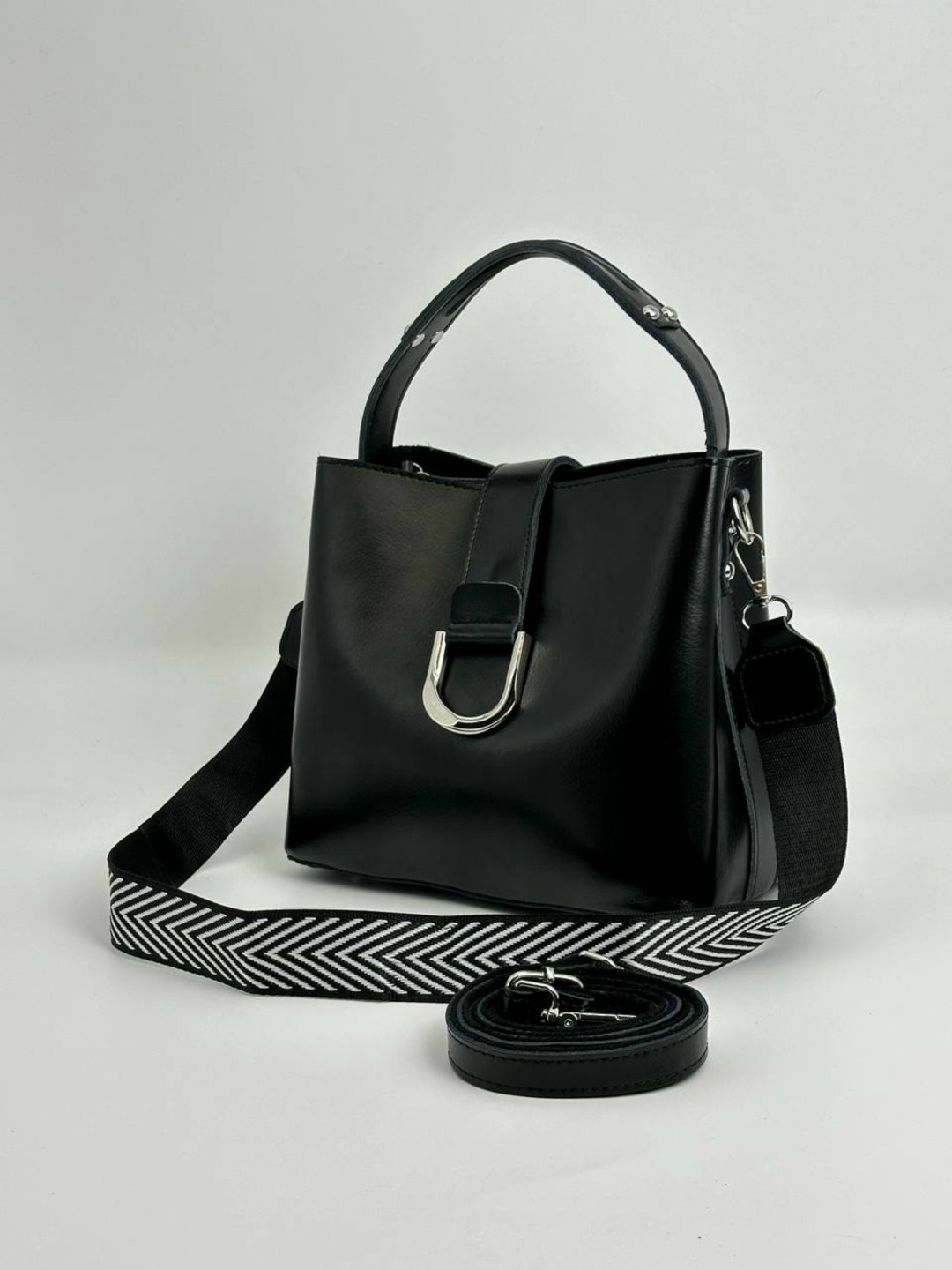 сумка,женская кожаная сумка,женская кожаная сумка 77-220 блек,женская сумка,сумка женская черная