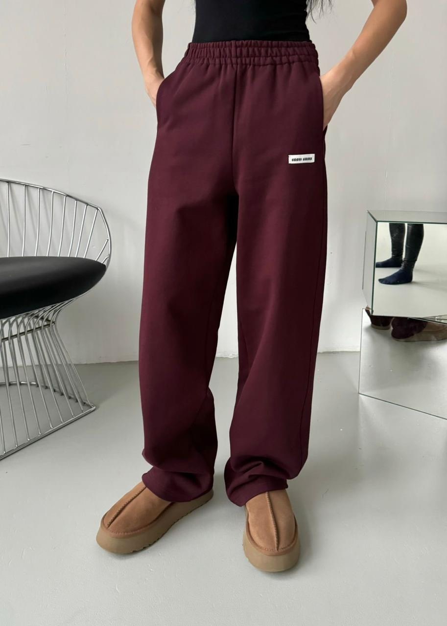 широкие брюки,брюки спортивные,бордовые брюки,штаны широкие,модные брюки палаццо