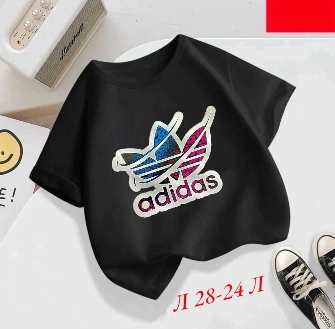 детские футболки,футболки для девочки,футболки адидас,детская футболка,детская футболка с принтом