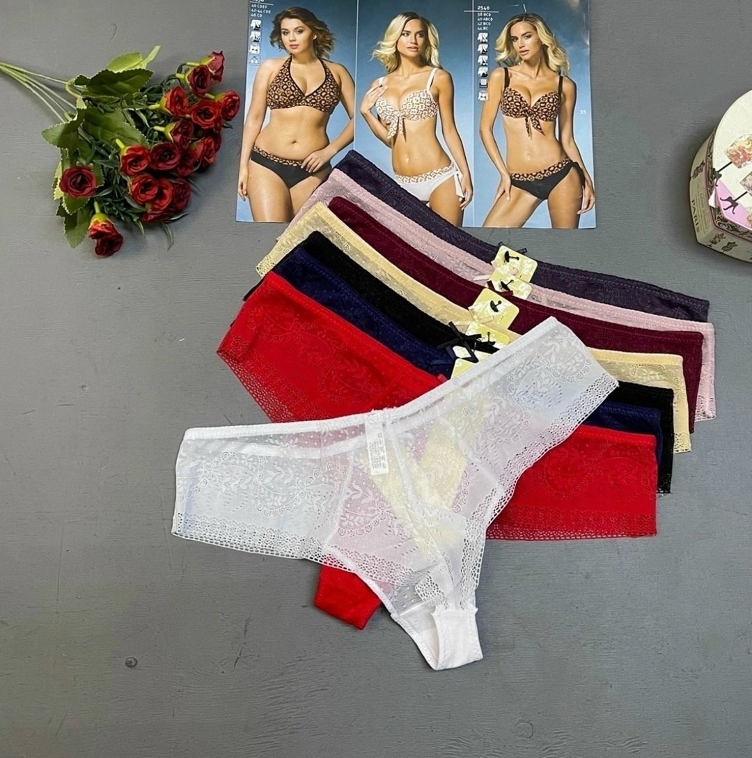 комплект трусов стринг,комплект трусов женские,нижнее белье женский,трусы оптом,трусы женские 5 шт
