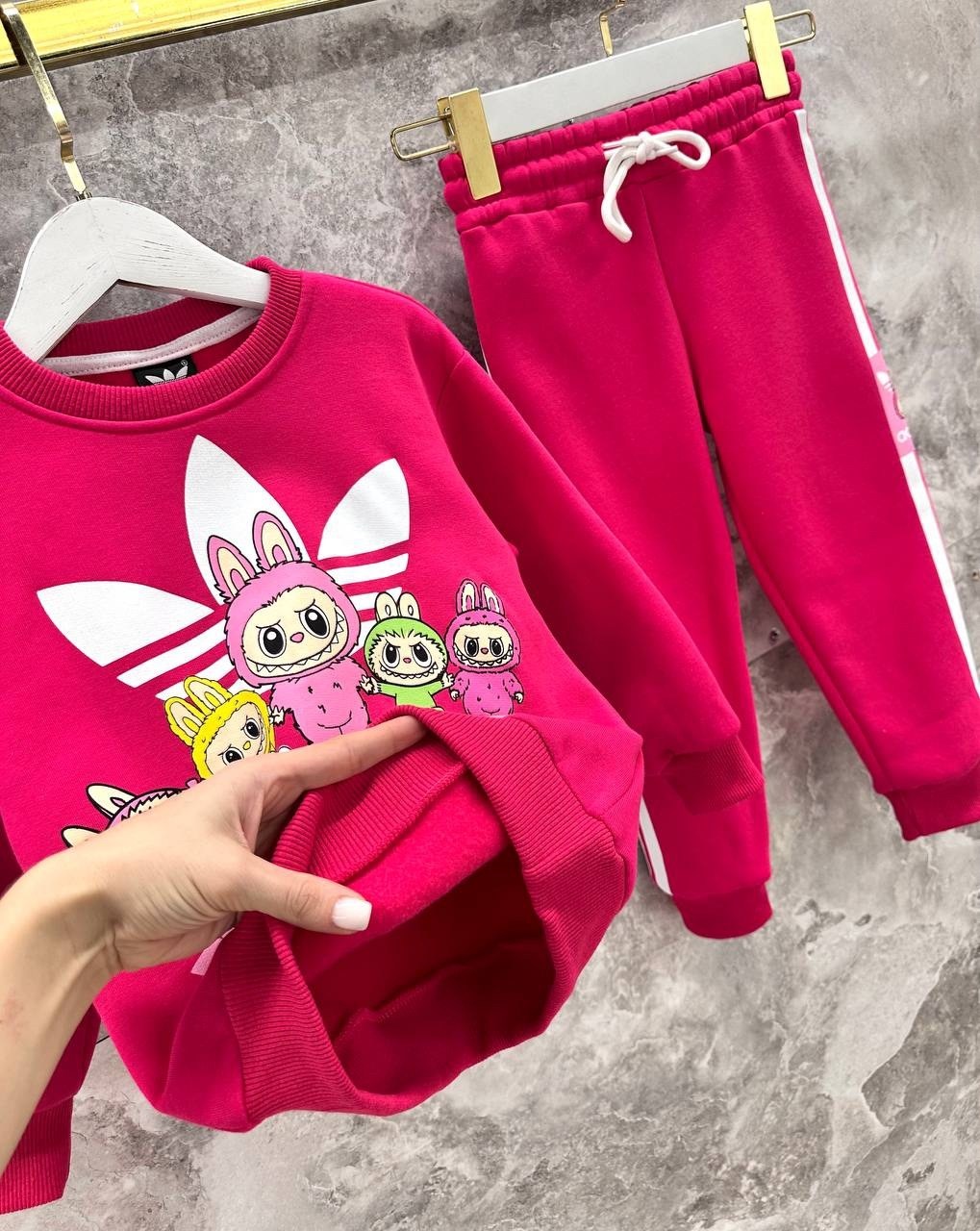 детский спортивный костюм adidas,детский спортивный костюм adidas originals,одежда для девочек,свитшот и брюки,детские спортивные костюмы