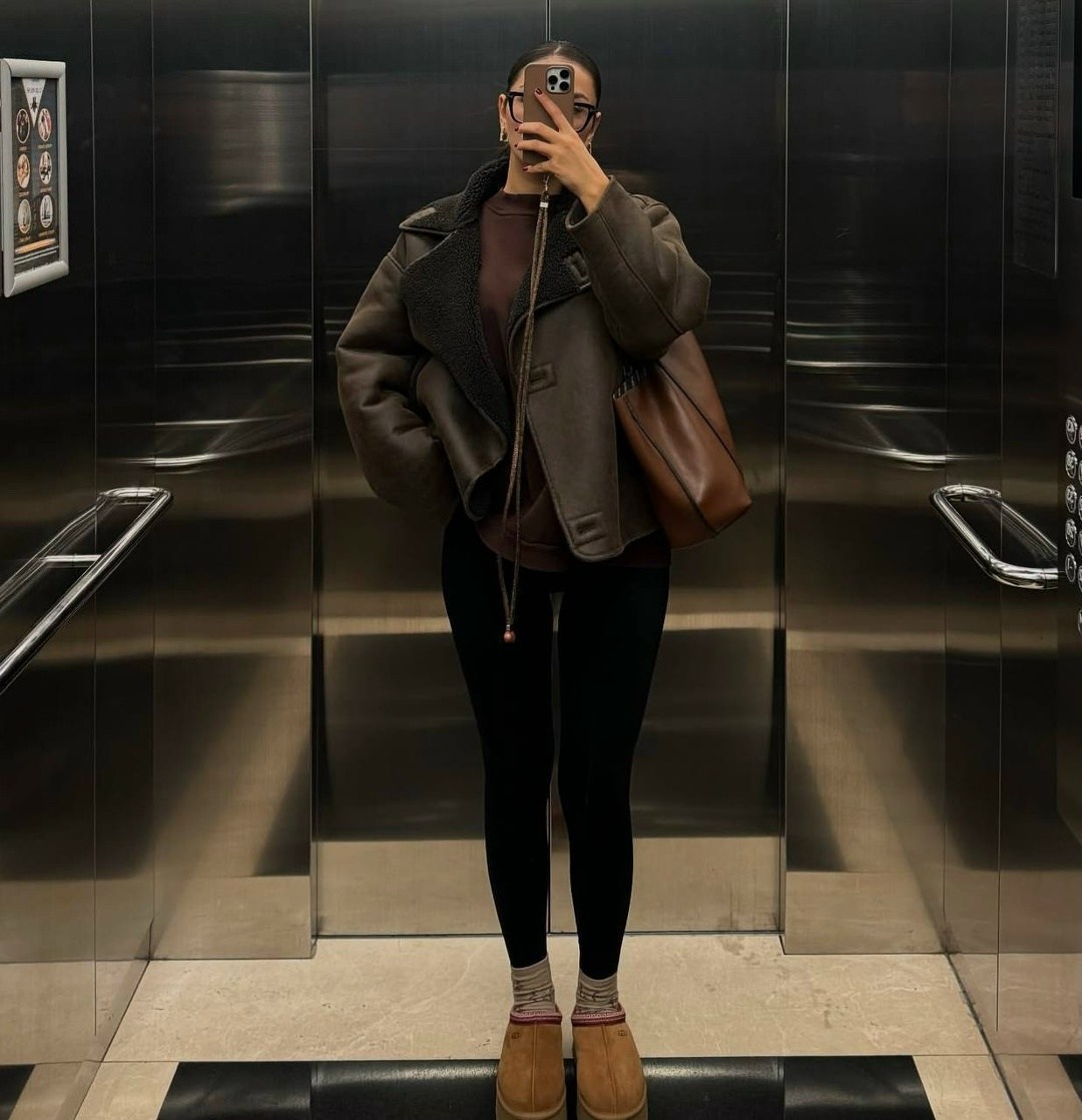 зимний стиль одежды,зимние образы,зимняя мода,стильная дубленка,зимний стиль