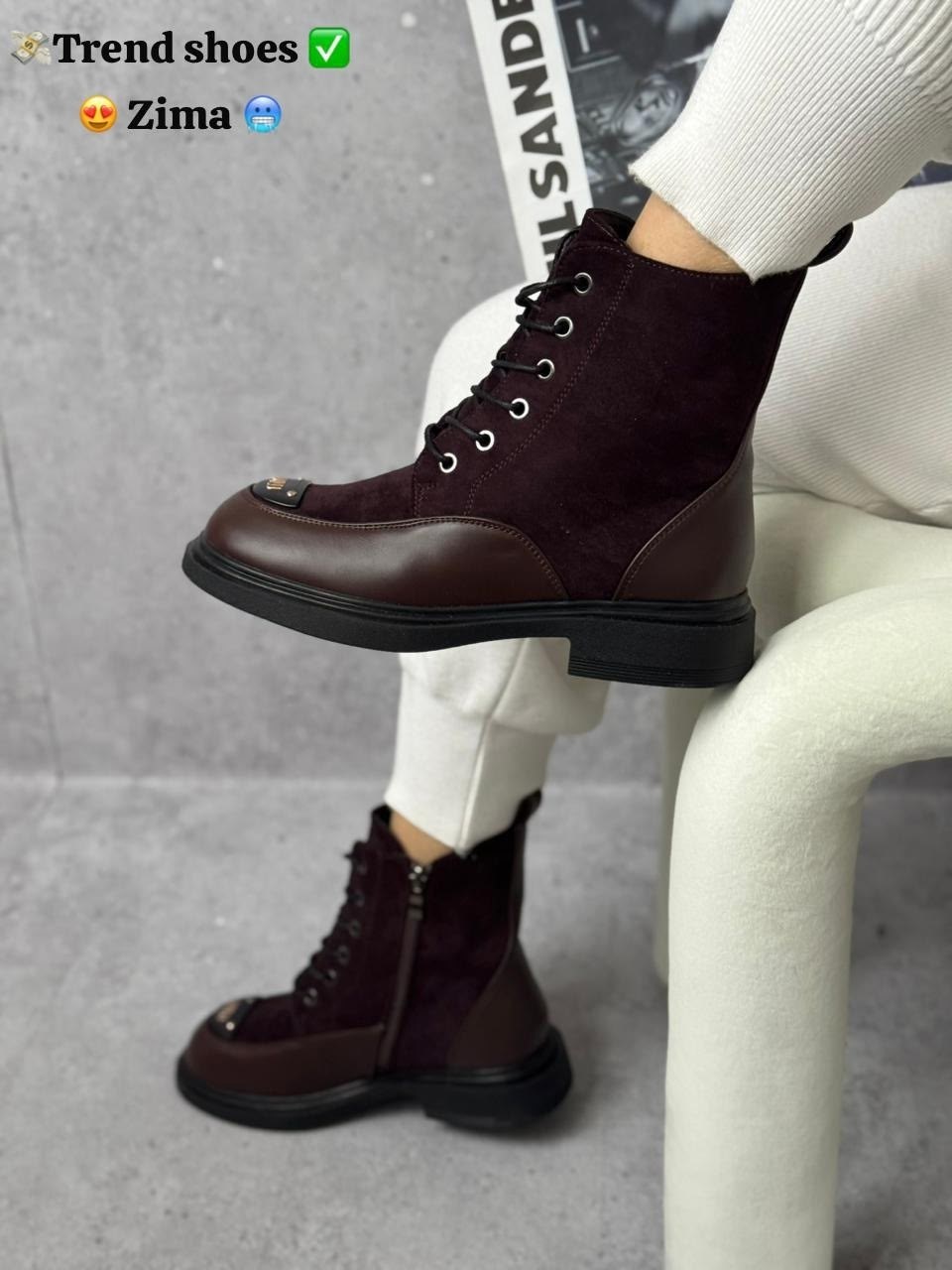 ,ботинки женские,зимние ботинки бордовые ионесси,ботинка женские зимние,женская зимняя