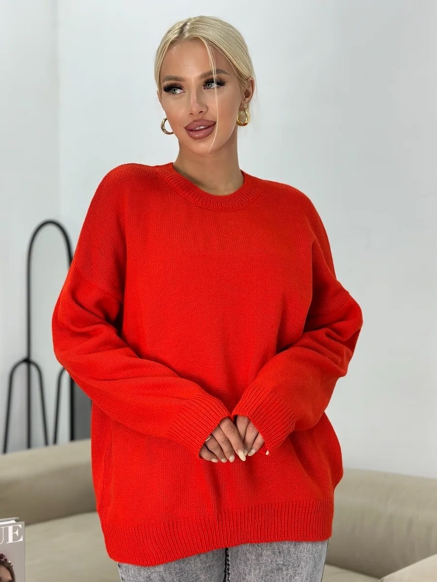 свитера женские,вязаные свитера женские,свитер вязаный повседневный,модный джемпер,кофта женская свитер