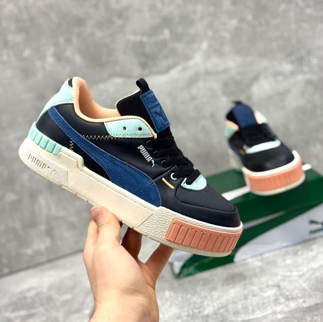 кроссовки puma черные,кроссовки пума черные,женские кеды puma cali sport mix wn's,кроссовки puma,кроссовки puma cali sport mix