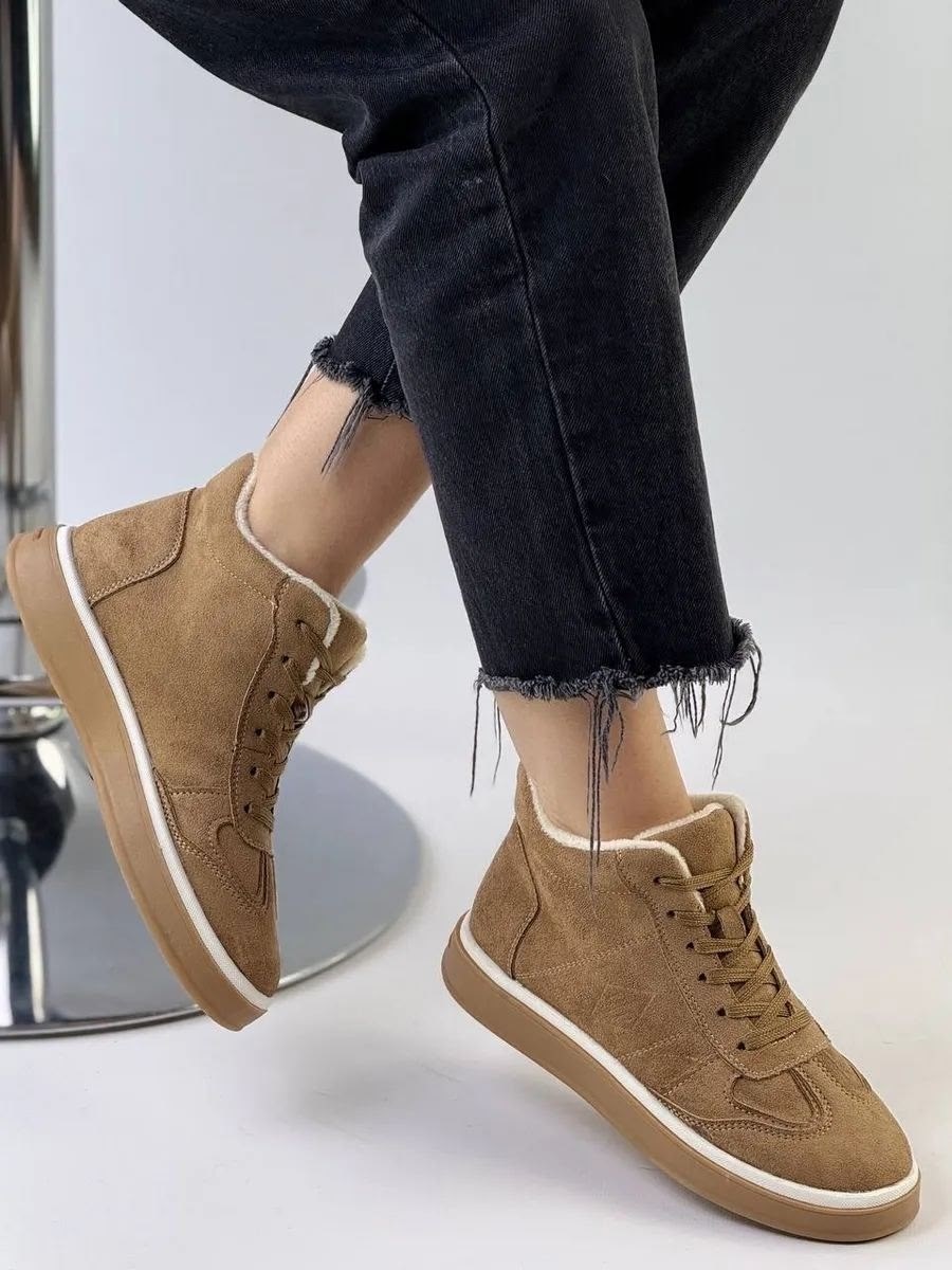 , зимняя,женская зимняя ,кроссовки зимние женские,замшевые кроссовки