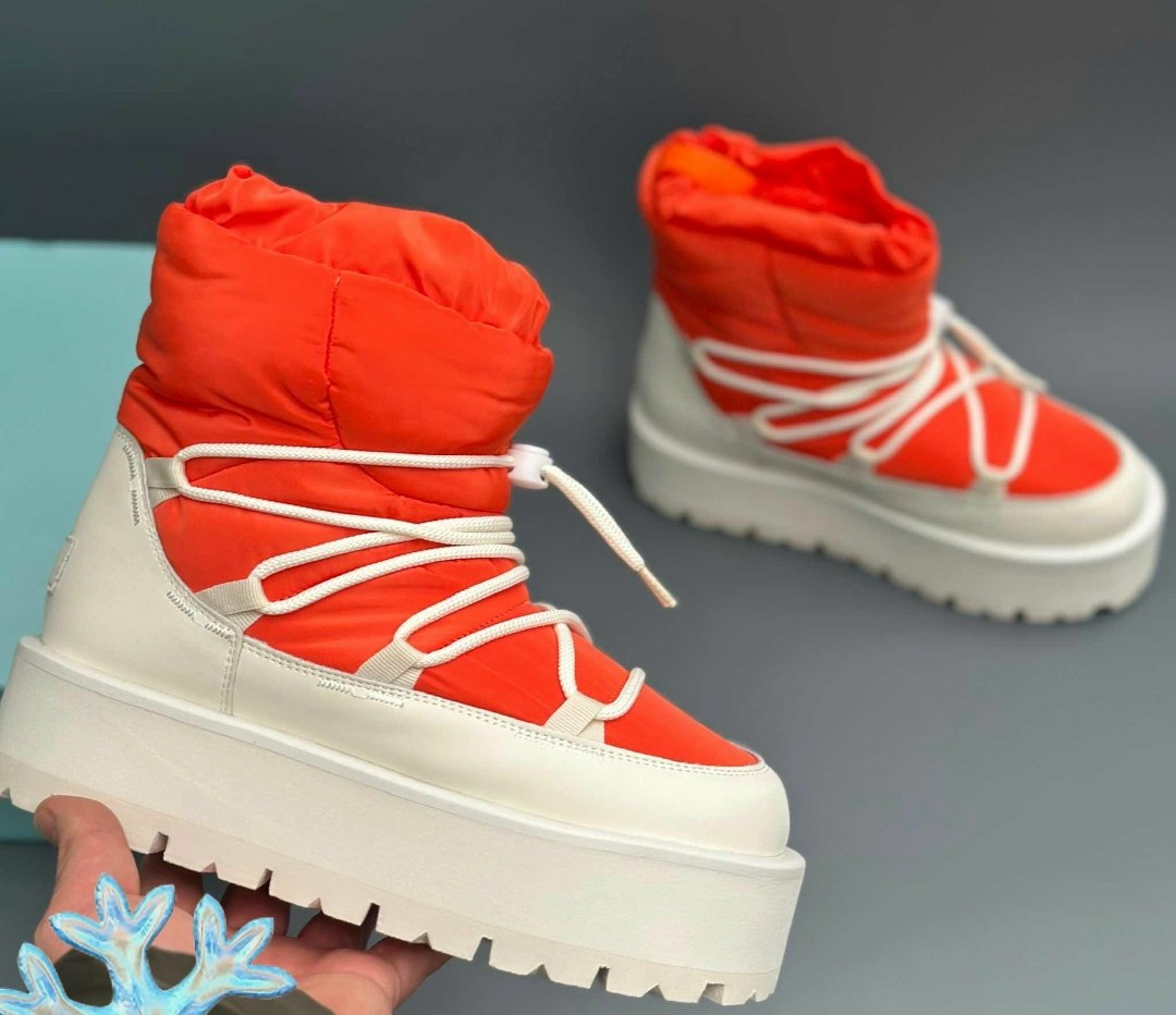 ,дутики женские,дутики женские красные,дутики зимние,луноходы женские