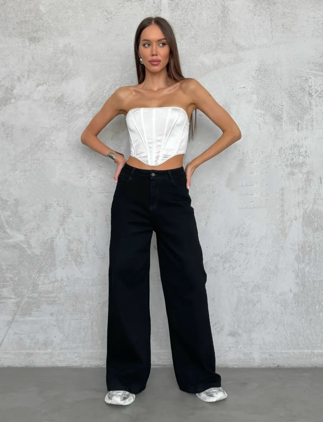 корсет женский,брюки модные,широкие брюки,женские брюки,брюки джинсы