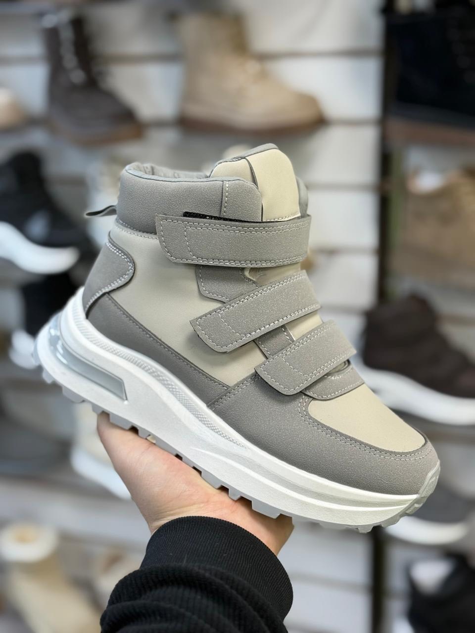 ,кроссовки женскиe,кроссовки женские зимние,высокие кроссовки, женская