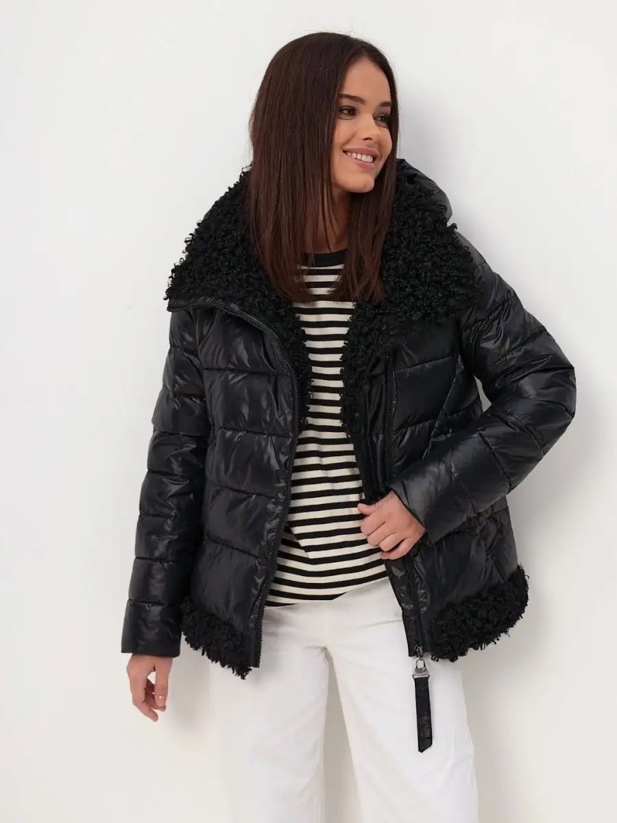 куртка пуховик,куртка зимняя missfofo,пуховик женский,куртка женская,консо пуховик бежевый