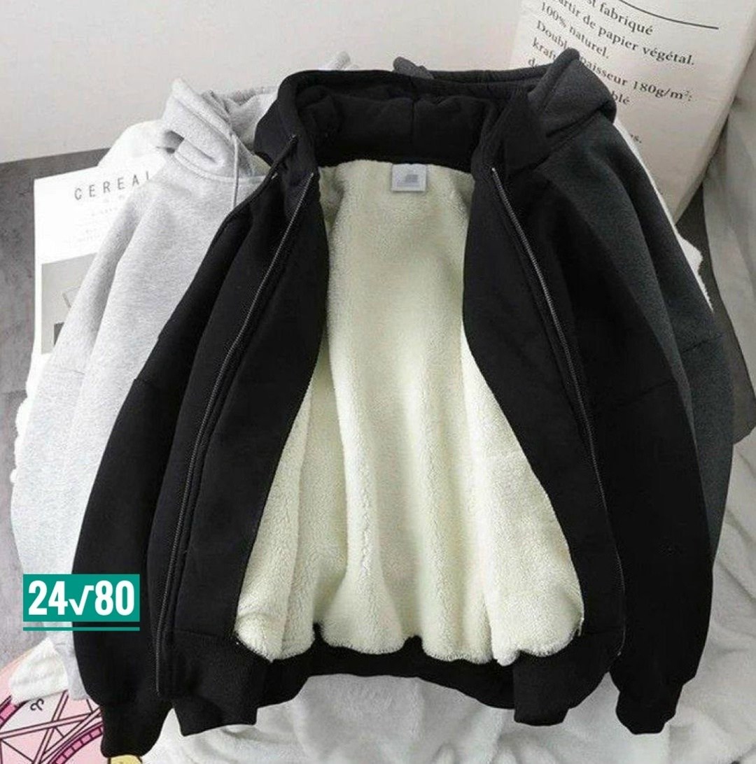 толстовка на молнии теплая,утепленная толстовка,шерпа флис толстовка женская,толстовка повседневная,флисовая толстовка с капюшоном