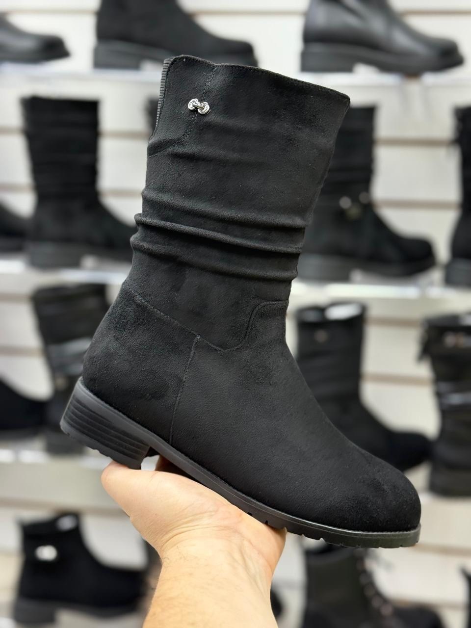 ,полусапоги,полусапоги женские,сапоги замшевые,полусапоги женские зимние