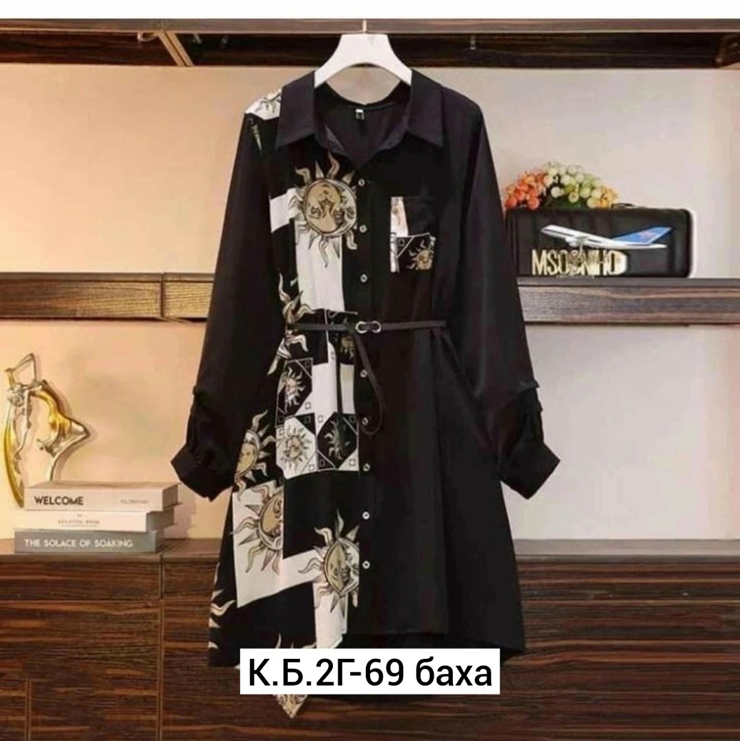 женское платье рубашка,платье рубашка с принтом,платье рубашка с длинными рукавами,платье рубашка с поясом повседневное,женский платье