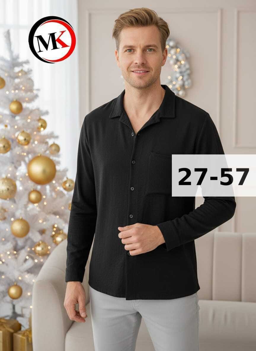 мужская рубашка с длинными рукавами,рубашка мужская,черная рубашка,трикотажная рубашка,рубашка