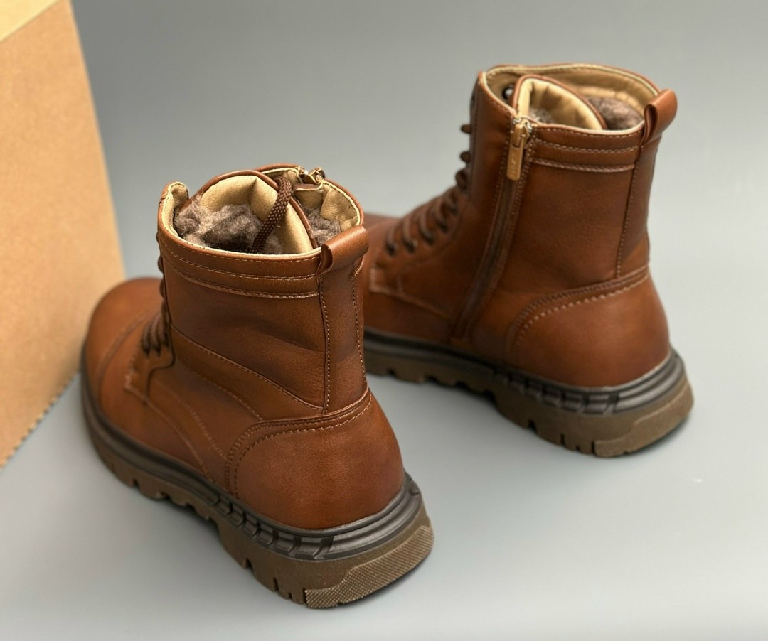 ботинки мужские,,зимние ботинки мужские,ботинки мужские кожаные, зимняя мужская