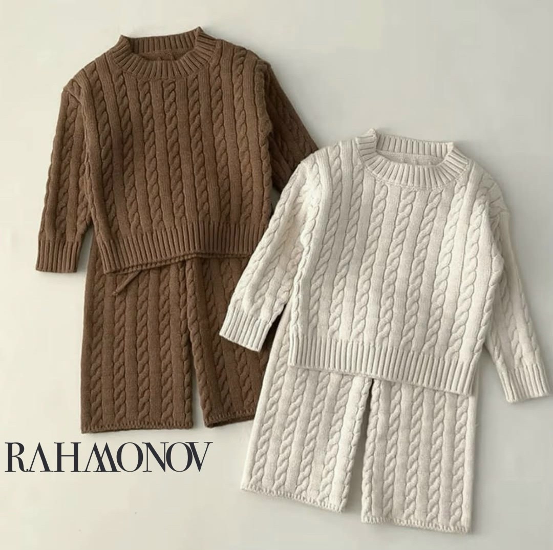 вязаные свитера,вязаные костюмы,комплект из свитера,вязаный свитер детский,теплый вязаный свитер