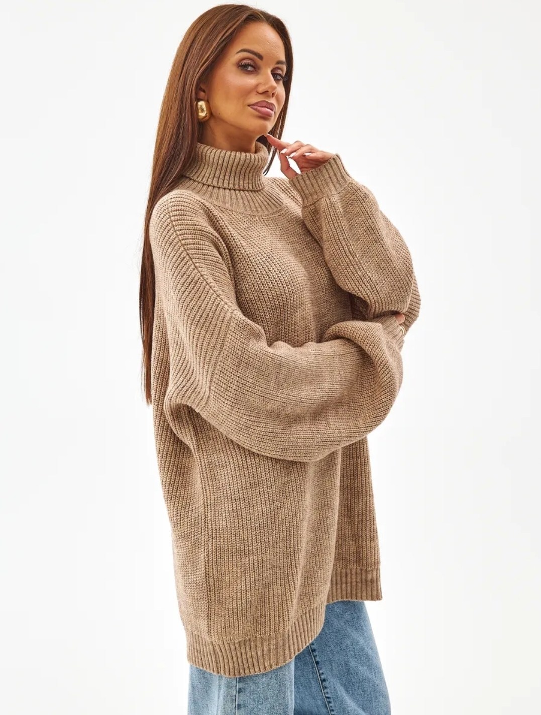 свитер оверсайз вязаный удлиненный,удлиненный свитер оверсайз,свитер оверсайз вязаный с горлом,свитер оверсайз вязаный,свитер оверсайз удлиненный джемпер вязаный