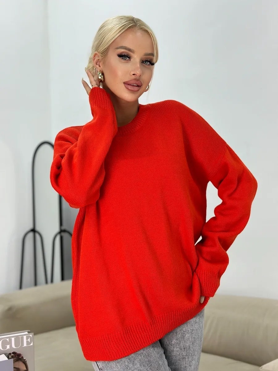 свитера женские,вязаные свитера женские,свитер вязаный повседневный,модный джемпер,кофта женская свитер