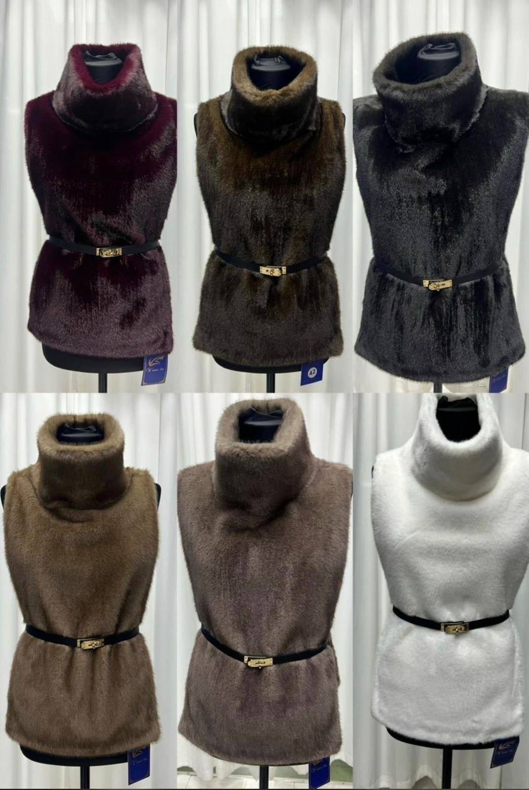 манишка норковая,меховая жилет,манишка из меха норки,норковая жилетка,меховая жилетка