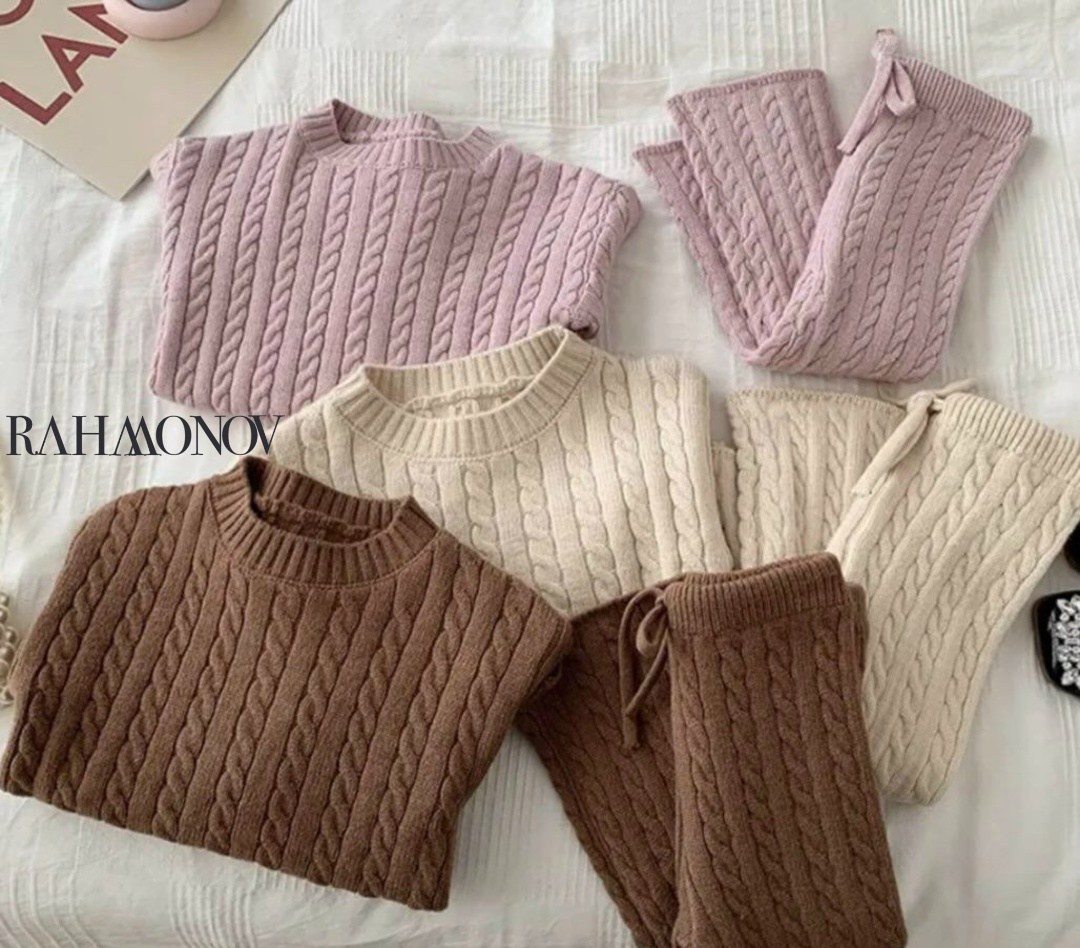 вязаные свитера,вязаные костюмы,комплект из свитера,вязаный свитер детский,теплый вязаный свитер