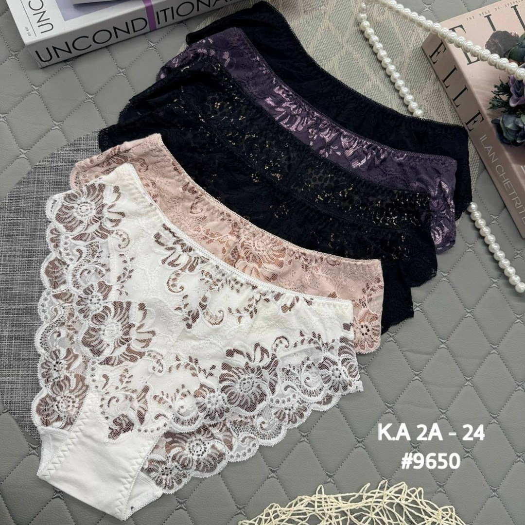 женское нижнее белье,комплект трусов,трусы женские набор хлопок слипы с кружевами 5 шт,комплект женских кружевных трусов,комплект трусов женские
