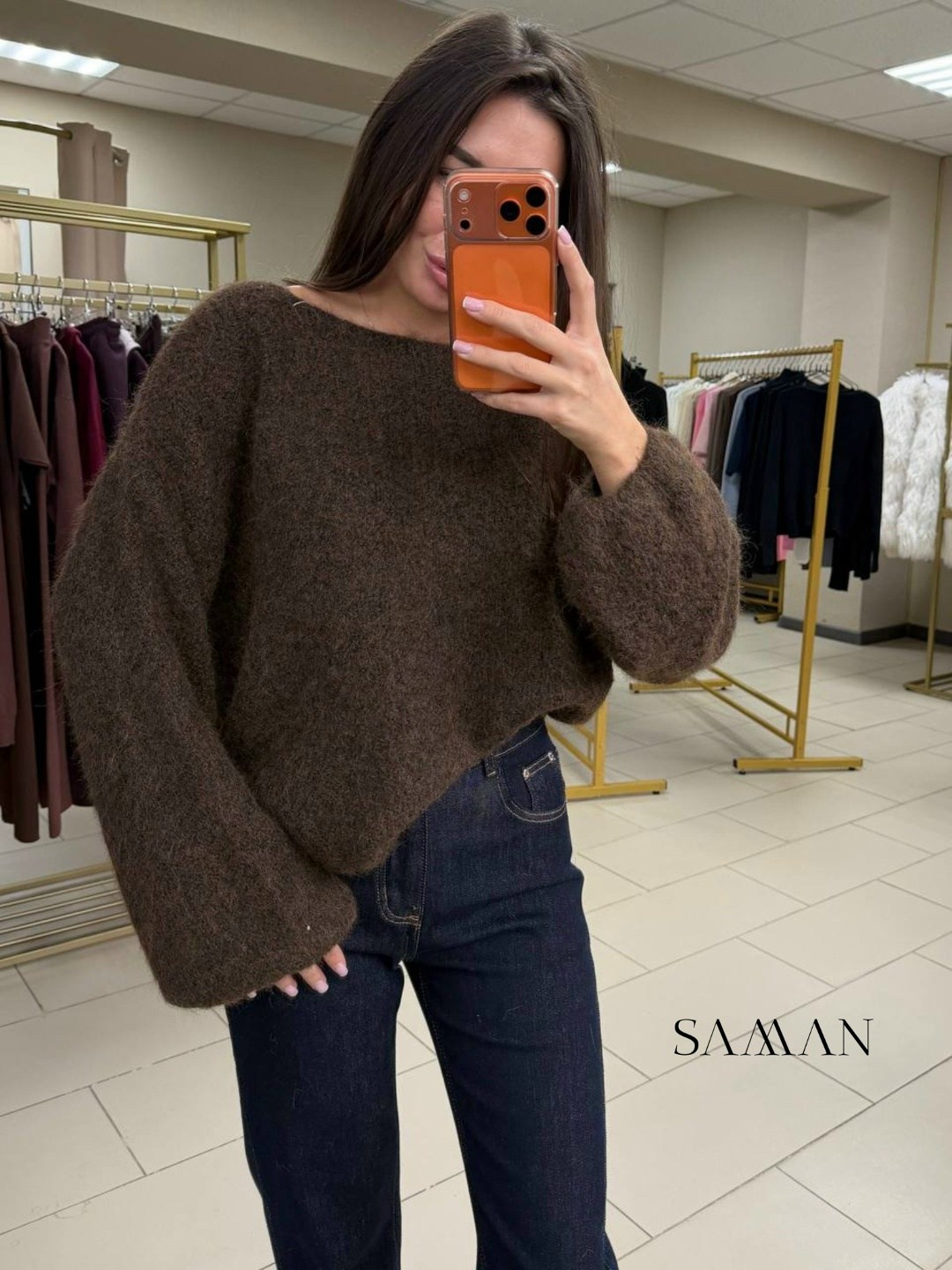 мохеровый свитер оверсайз,вязаные свитера,модный джемпер,пуловер оверсайз,стильный джемпер оверсайз