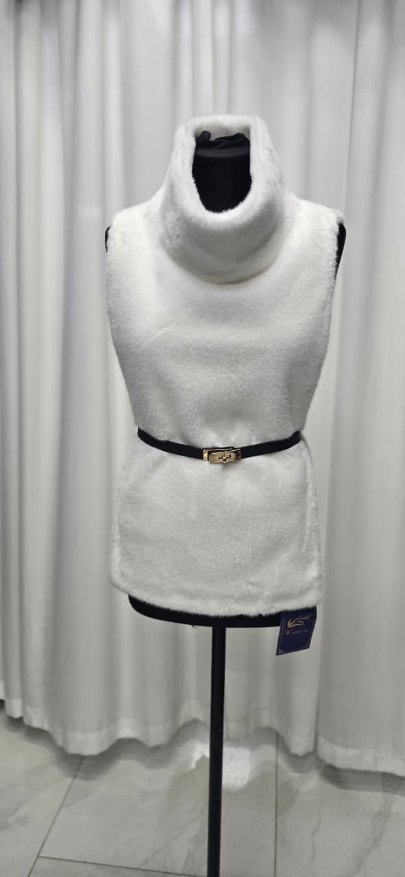 манишка норковая,меховая жилет,манишка из меха норки,норковая жилетка,меховая жилетка