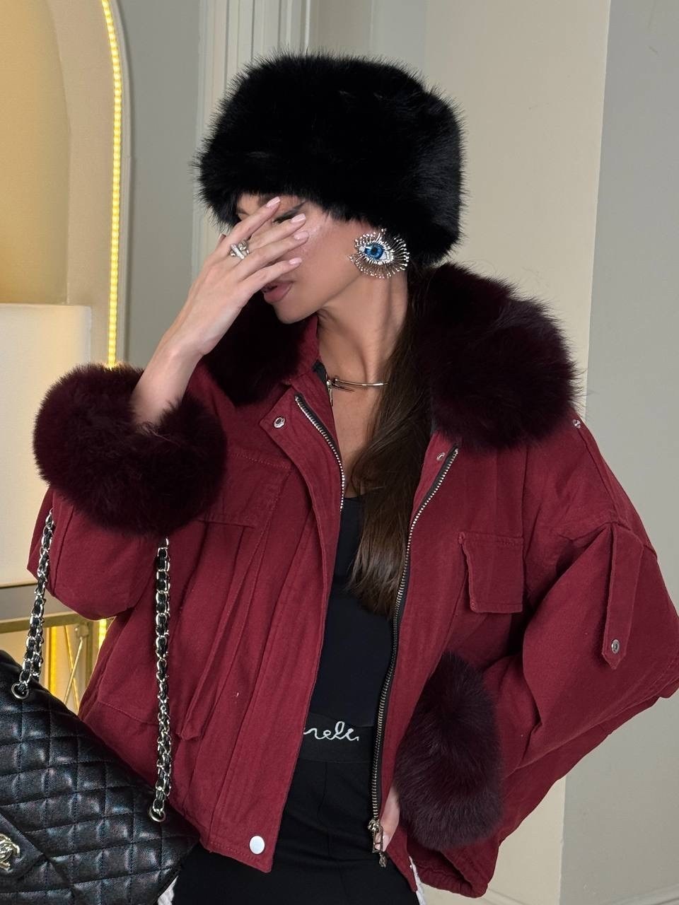пуховики с мехом,стильная куртка,пуховики с натуральным мехом,куртка женская с мехом,куртка мех