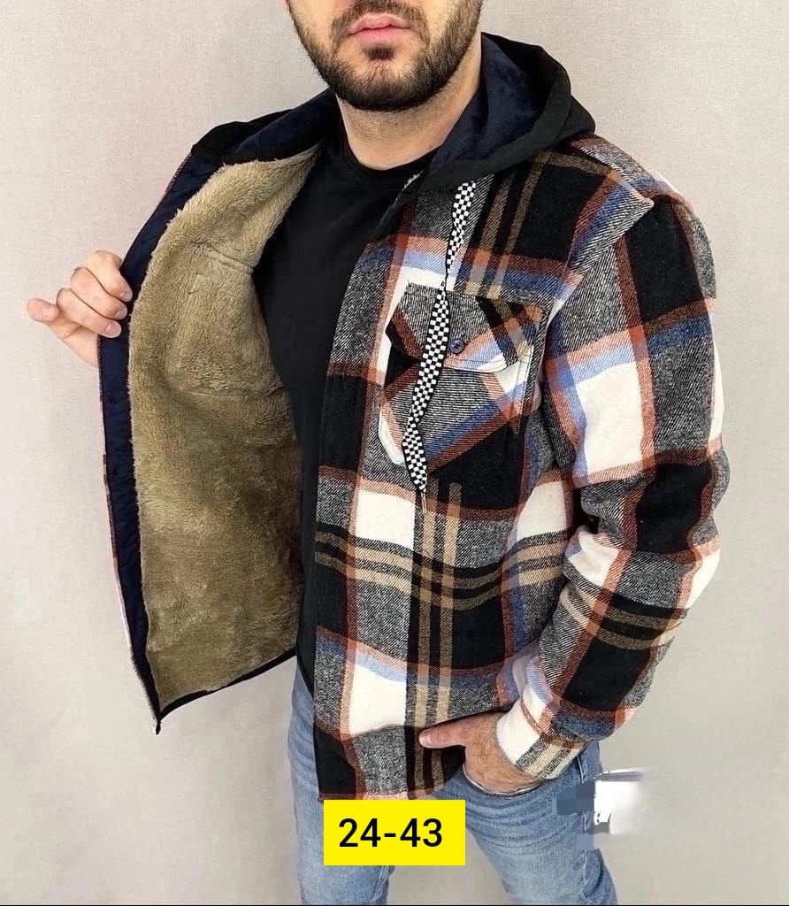 рубашка на меху с капюшоном,рубашка на меху,рубашка с капюшоном,теплая рубашка,рубашка куртка в клетку теплая с капюшоном