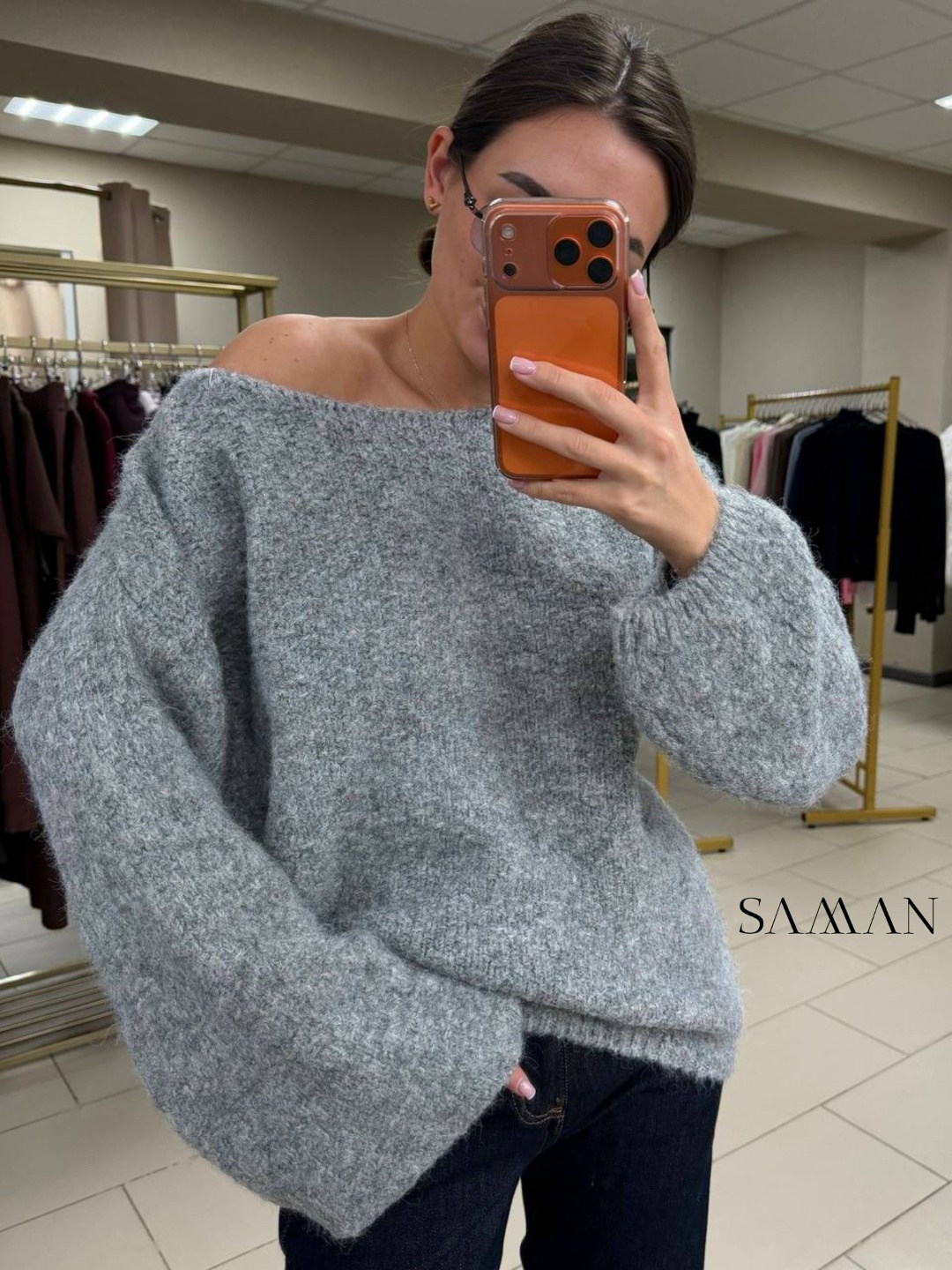 мохеровый свитер оверсайз,вязаные свитера,модный джемпер,пуловер оверсайз,стильный джемпер оверсайз