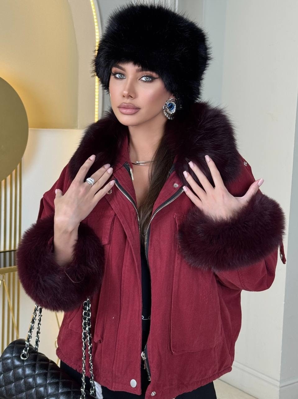 пуховики с мехом,стильная куртка,пуховики с натуральным мехом,куртка женская с мехом,куртка мех