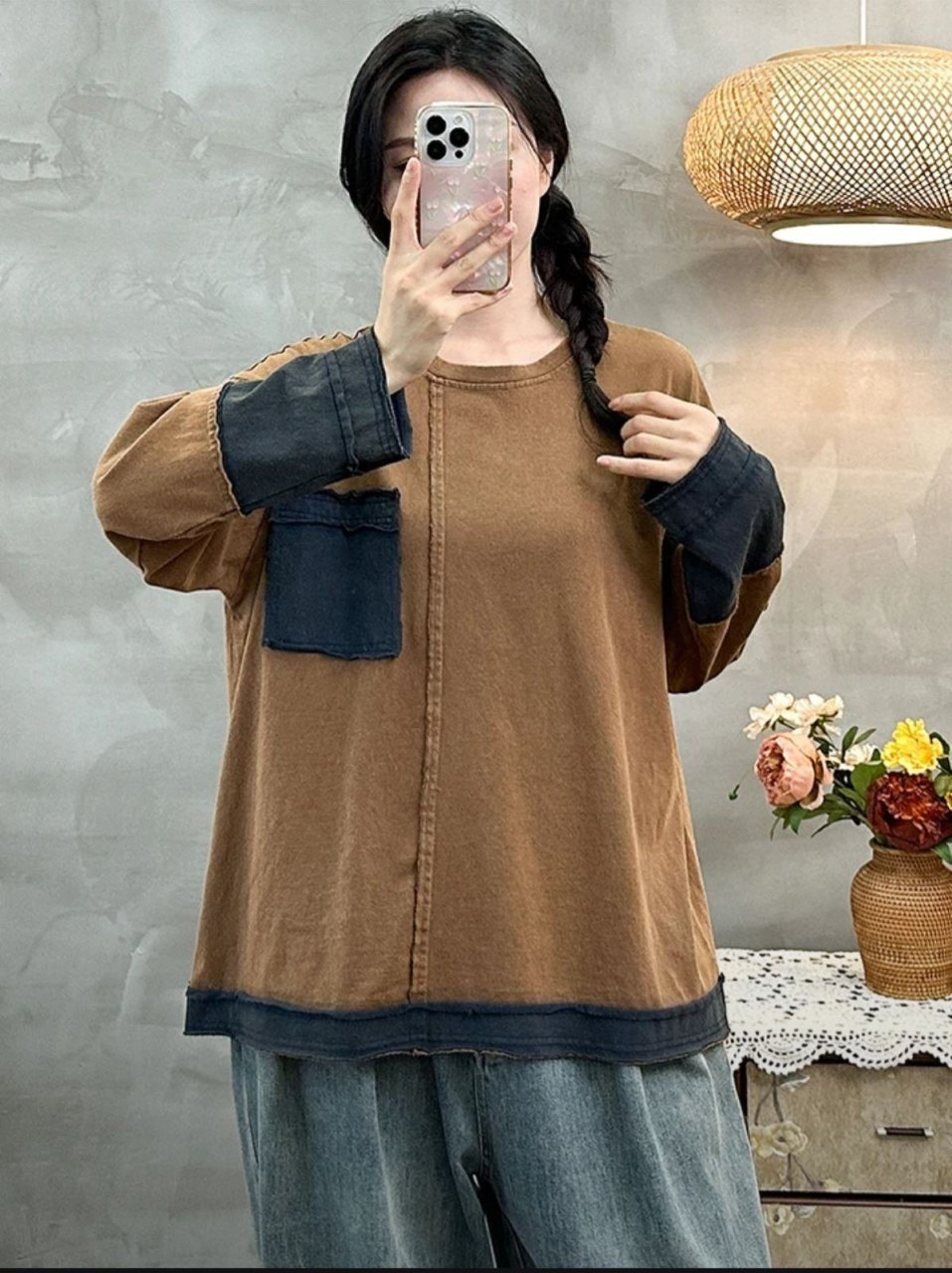 пуловер женский,модные свитера,женское толстовка,модный джемпер,одежда в стиле бохо