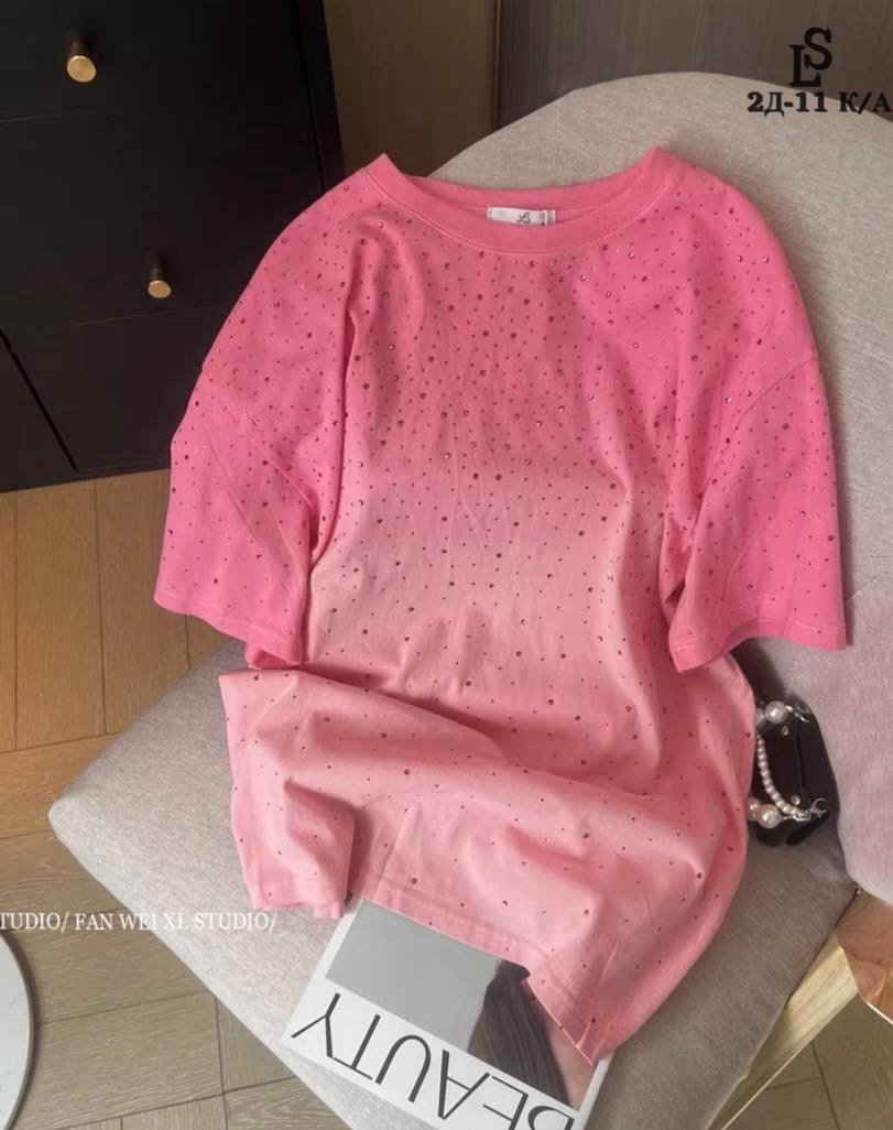 футболки женская,футболки для женщин,футболки со стразами,футболка со стразами женская,розовые футболки